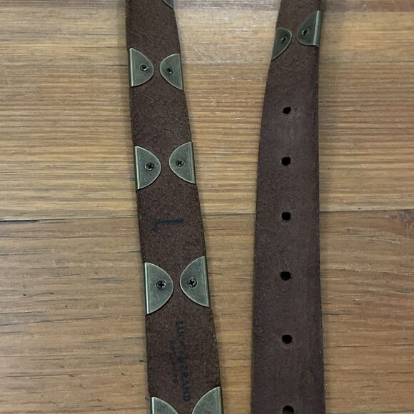 Lucky Brand Brown Leather Belt Large 1\